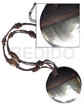 50mm Round Camagong Tiger Pendant