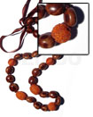 Lei / Rubber Seeds Wood