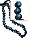 Lei / Black Kukui Seeds