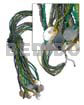 3 Rows Glass Beads &