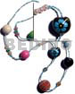Aqua Blue Cut Beads Kukui