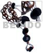 Basket Rings Kukui Nuts/15mm Wrapped