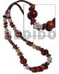 2-3mm Coco Heishe Nat. Brown