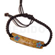Macrame Natural Coco Id Bracelet