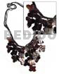 Black Macrame Dangling Black Tab