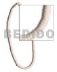 4-5 Heishe White Clam Plain