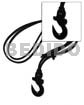 40mm Black Celtic Carabao Horn