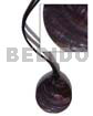 Leather Thong 40mm Round Tipay