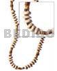 2-3 Coco Heishe Brown 7-8mm
