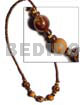 2-3mm Coco Nat. Brown Pokalet/heishe