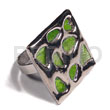 Glistening Neon Green Abalone /