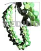 3 Layers 10mm Black/lime Green/light
