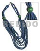 4 Rows Graduated Multilayered 4-5mm