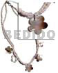 2 Layers White Glass Beads