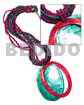 5 Rows 2-3mm Coco Heishe/glass