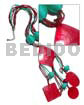 Tassled 5 Rows Glass Beads