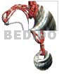 45mm Round Blacklip Shell Pendant
