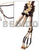 4 Tassle Bleach/black 2-3mm Coco
