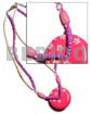 2 Rows Violet 2-3mm Coco