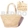 Abaca Eyelet Natural Lining And