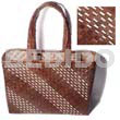 Brown Banig Beach Bag L=14