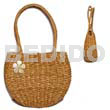 Pandan Oval Bag/ Small/ 5x3