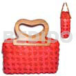 Coco Flower With Lining Red/
