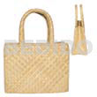 Pandan Tote Bag 13inx5inx10in Handle