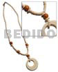 40mm Double Ring White Bone