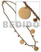 Dangling 20mm Round Melo Shell