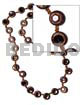 Continuous Round Coco Buttons Bronze