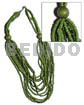 4 Rows Graduated Multilayered 4-5mm
