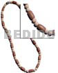 5mm Nat. White Wood Beads
