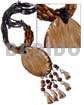 5 Layers Black Glass Beads