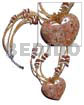 3 Layers Glass Beads/white Rose/buri