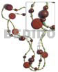 25mm Flat Round Palmwood/ 25mm