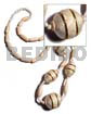 Nat. White Wood Capsules Oval