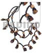 3 Rows 2-3mm Coco Black