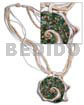 70mm Sliced Shell Pendant Crushed