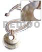 45mm Round Blacklip Shell Pendant