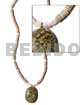 4-5mm Green Shell Troca Beads