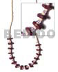 2-3mm Coco Pokalet Wine Colored