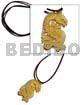 MOP Dragon Leather Thong 52x38mm