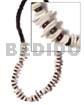 Black 4-5mm Coco Pokalet. White