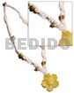 White Macrame Buri & Shells