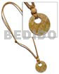 40mm Round MOP In Wax