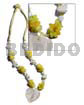 Yellow 3 Layer Wax Cord