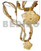 4 Rows Glass Beads Gold