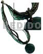 6 Rows-2-3mm Olive Green Tones