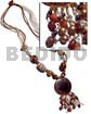 Wrapped Wood Beads, Rubber Seeds,